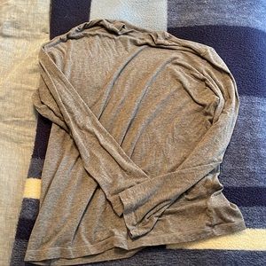 Skims dark grey boyfriend long sleeve